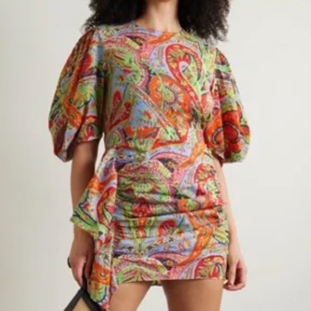 Rhode Pia Printed Mini Dress